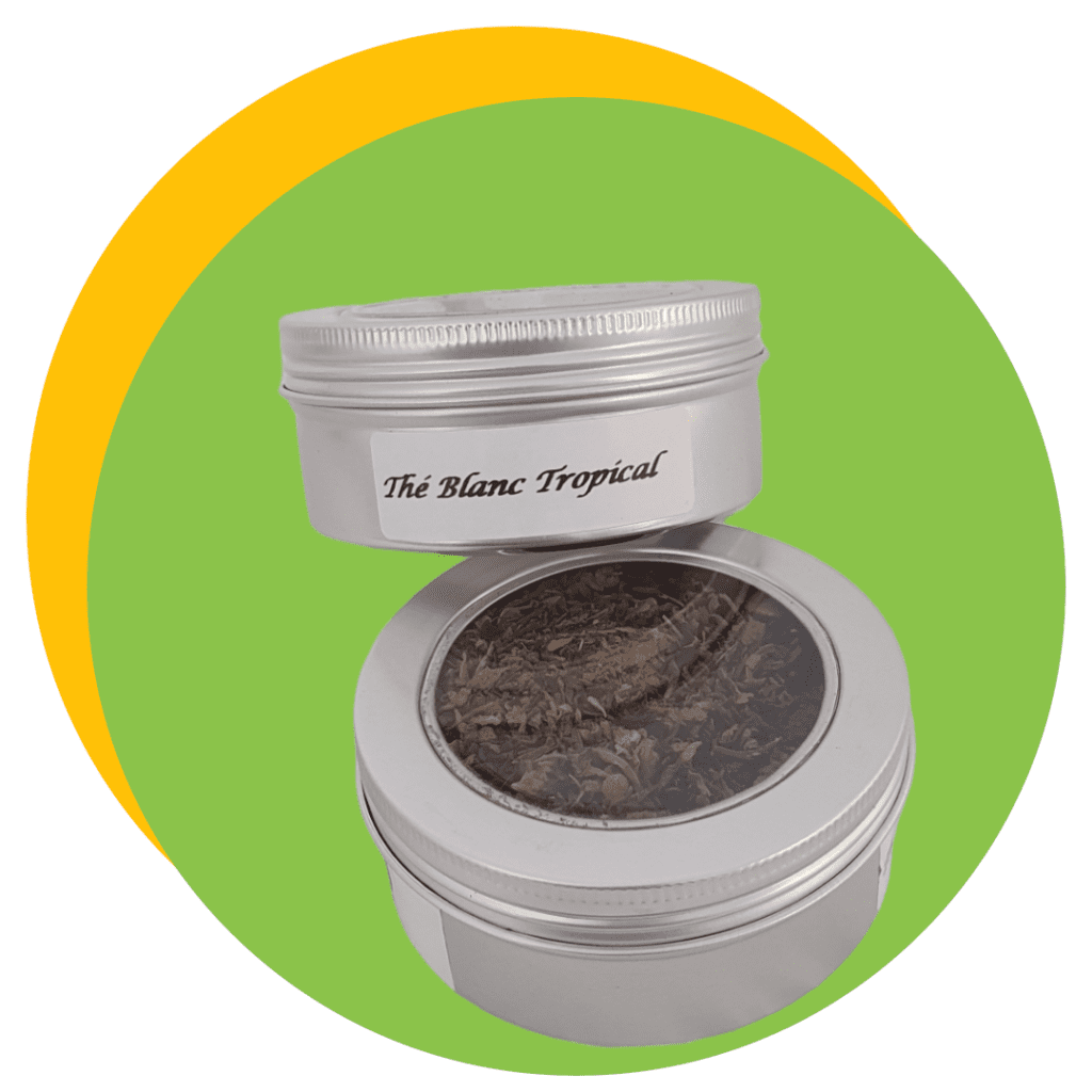 Thé blanc tropical CBD